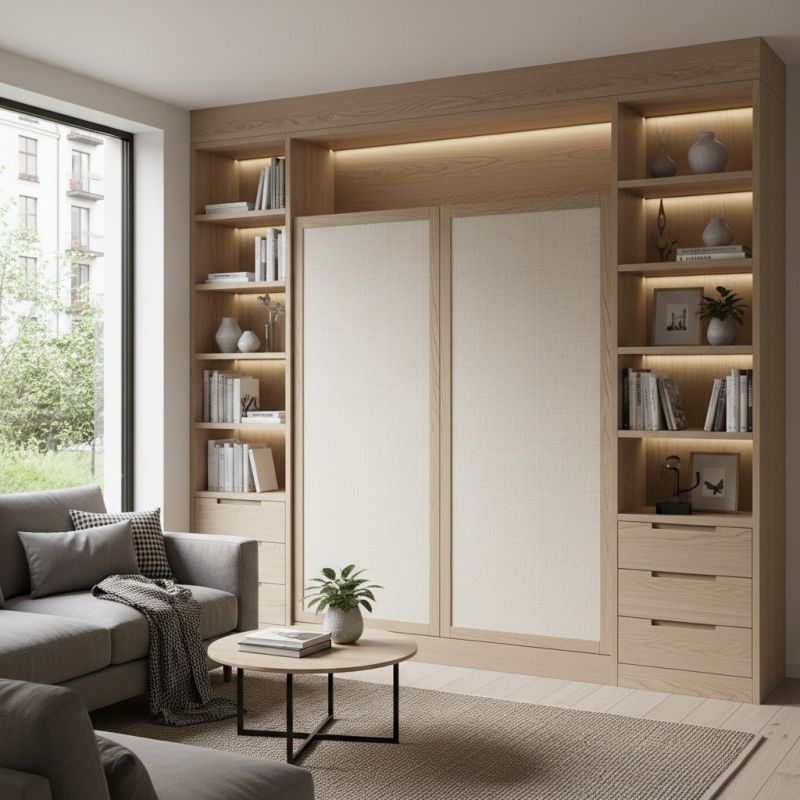 Built In Bookcase Installation in Annapolis, MD