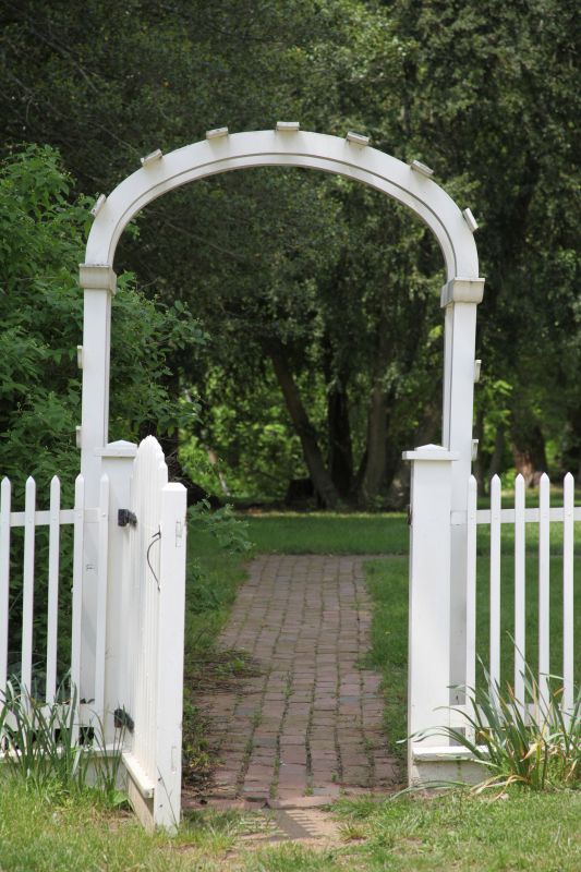 Arched Arbor Installation in Wilmington, NC