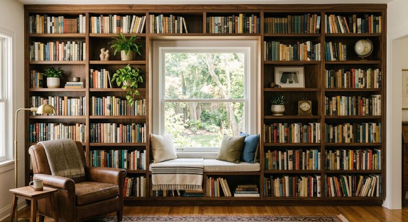 Bookshelves Installation in Charlotte, NC