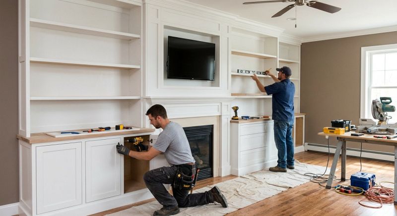 Built In Storage Installation in Raleigh, NC
