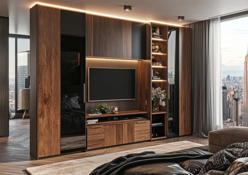 Built In Tv Cabinetry in Fairfax, VA