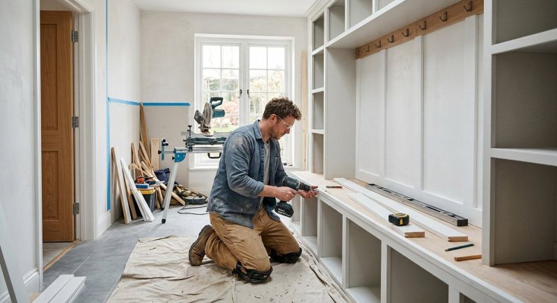 Built In Wardrobe Installation in Durham, NC