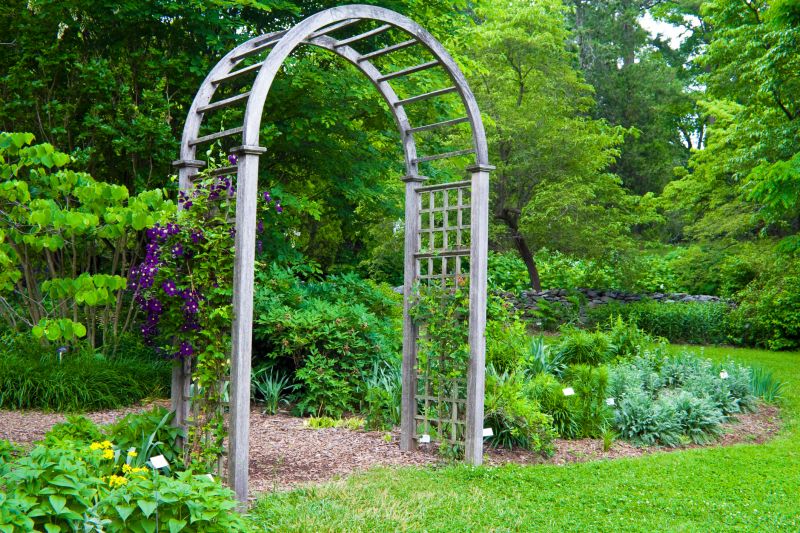 Lattice Arbor Installation in Kansas City, KS